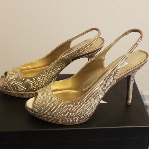 Nina Evening Slingback Pump - Picture 1 of 4